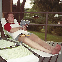 Steve reading